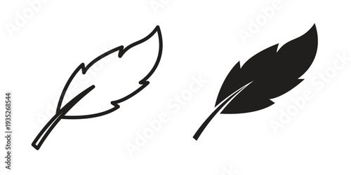 Light weight icon. Simple outline style concept. Thin line vector illustration.