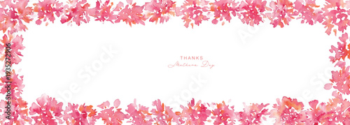 水彩画。水彩タッチのカーネーションベクターイラスト。母の日のカーネーションフレーム素材。Watercolor painting. Watercolor carnation vector illustration. Carnation frame material for Mother's Day.