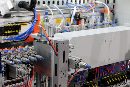 Photography pneumatic system of industrial automated machine