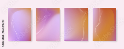 Blurred color gradient background, abstract purple orange grain gradation texture, vector soft pink violet texture blur abstract background