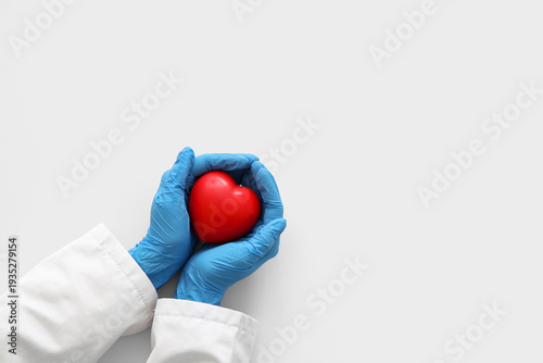 Female doctor's hands with ...