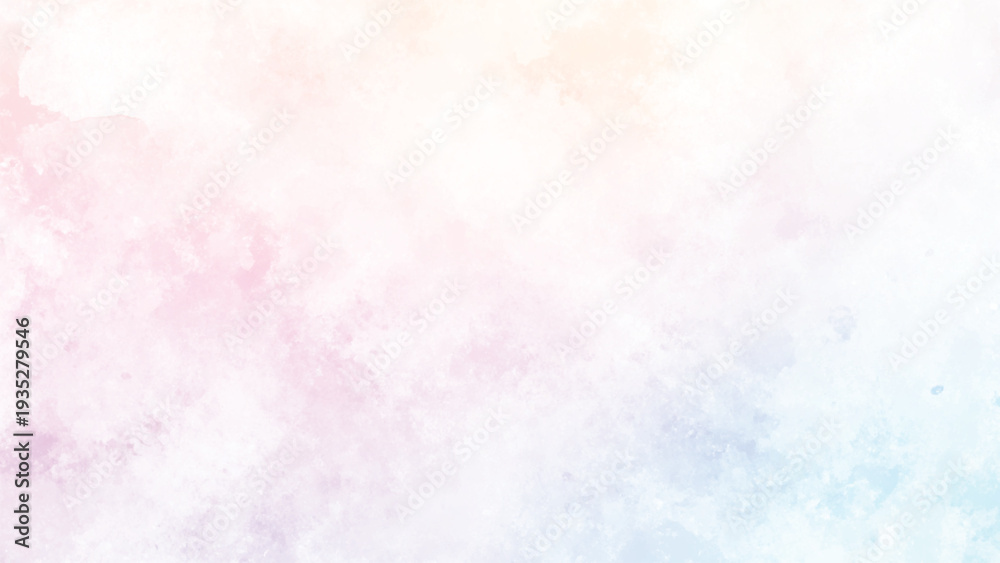 Fototapeta premium Elegant pink watercolor vector art background for cards, flyer, poster, banner and cover design. Hand drawn flower illustration for Valentines Day. Watercolor brush strokes. Rose. Flower backdrop.