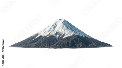 Εκτύπωση καμβά Snow capped Mount Fuji mountain peak