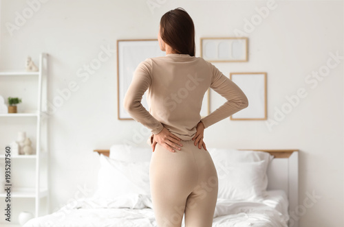 Young woman wearing thermal...
