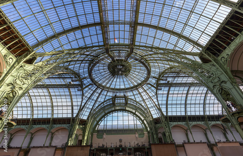 Grand Palais, canopy dome, Paris, France