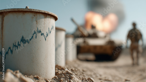 Oil Barrels Amidst Conflict...