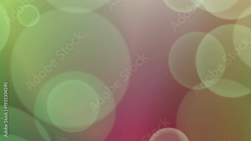 Colorful Bokeh Backgrounds with Green and Red Hues.