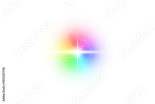 abstract colorful background with light