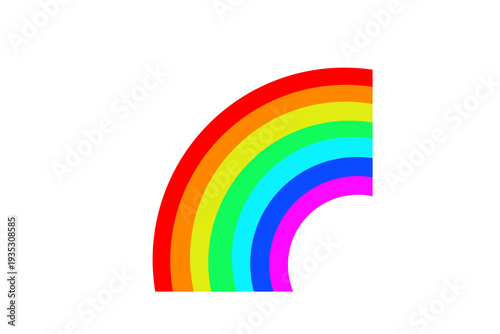 abstract rainbow background with rainbow