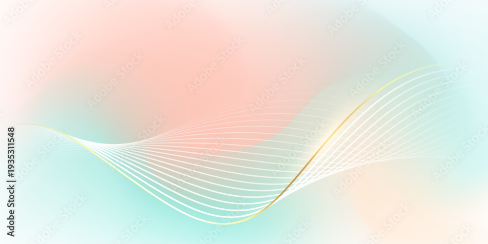 Fototapeta premium Abstract liquid wave background. Modern design vector illustration.