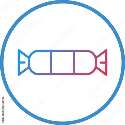 Candy Line Icon Style