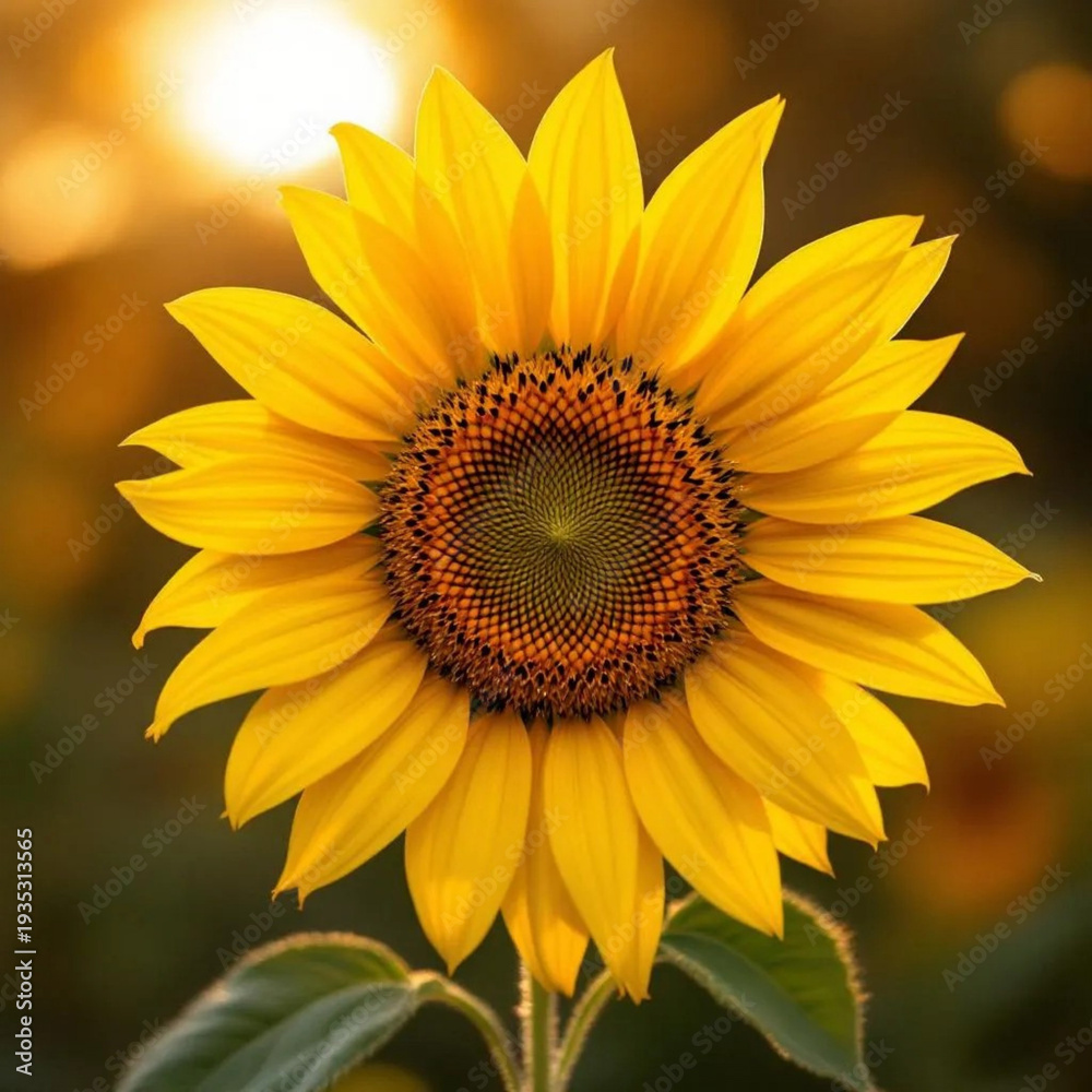 Obraz premium sunflower close up