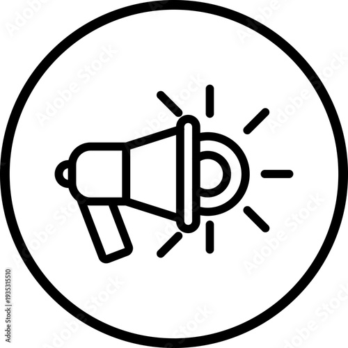 Marketing Line Icon Style