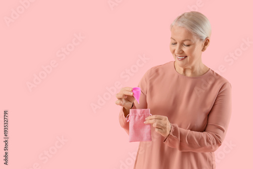 Mature woman with menstrual...