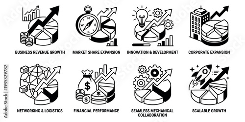 Tribal tattoo vector icon set with black silhouette designs for holiday and travel themes