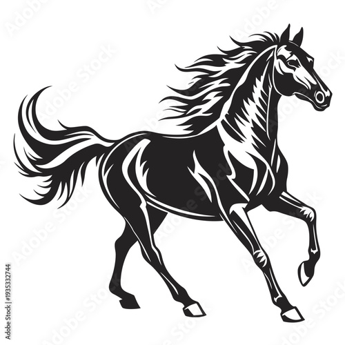 horse vector illustration