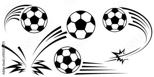 Soccer ball football World cup icon, World cup graphic in an isolated set, designed with ball in motion.