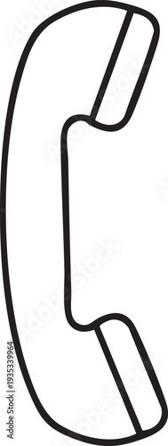 Simple minimalist of number 1