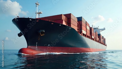 A large cargo ship undergoes a thorough safety inspection, highlighting meticulous maintenance and adherence to maritime regulations ensuring safe cargo transport ,  hull,  radar