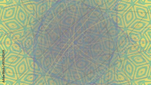 Vibrant Kaleidoscope Patterns in Motion Graphics.