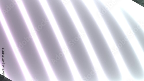 White Background with Light Patterns and Designs.