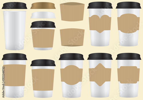 coffee cup set