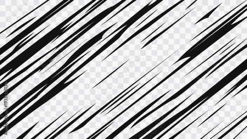 Minimal modern design for posters, covers, banners and digital graphics. Abstract diagonal speed lines. Dynamic vector background inspired by manga motion and action energy.