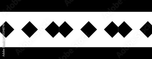 Vector geometric square patern