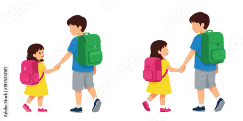 Explorers in lush jungle with compass and plants