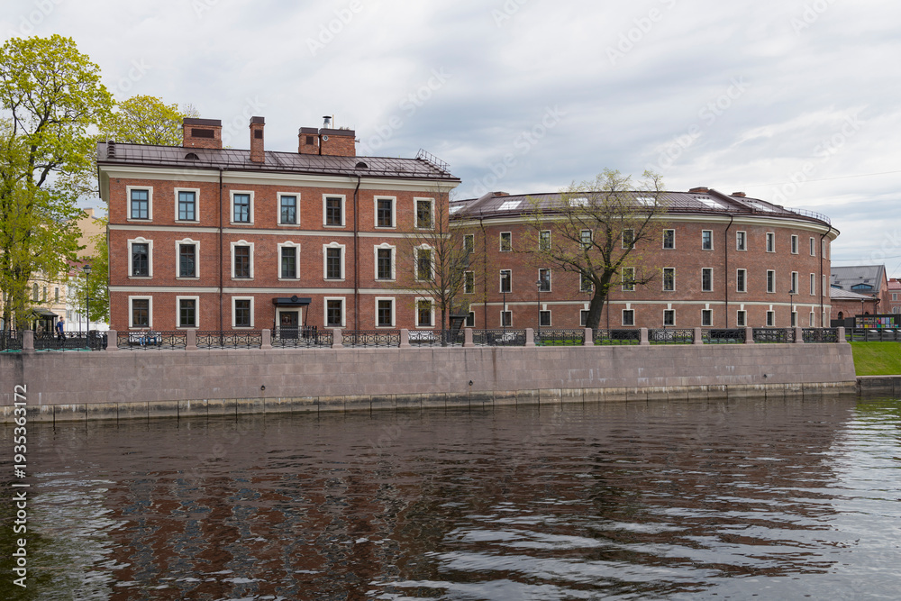 Fototapeta premium The building of the ancient prison 