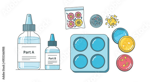 Laboratory Equipment and Petri Dish Cultures.