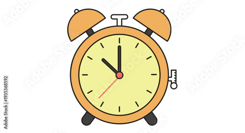 Vintage Twin Bell Alarm Clock.