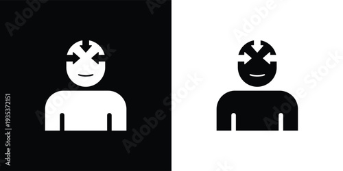 Introvert Personality and Solo Activity Icon