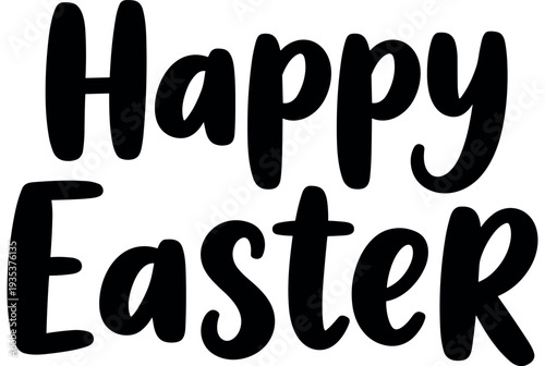 Christian Easter Easter typography, inspirational religious lettering