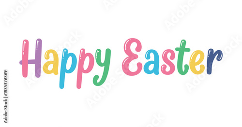 Christian Easter typography, inspirational religious lettering decorative vintage style