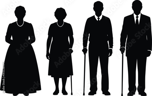 Silhouettes, of, a, live, rock, band, performing, on, stage, including, singers, guitarists, and, a, drummer, for, music, concert, event, posters.