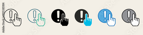 Sensitivity Single Icon Pack Multistyle