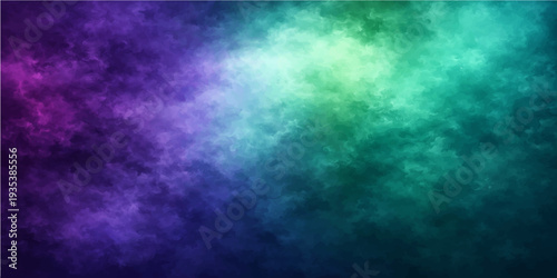 An abstract blue grunge background with bright rays piercing through dark space clouds and smoky textures to create a motion design pattern of light and shadow