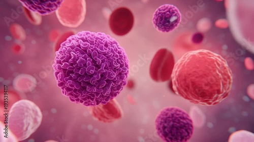 3d rendered illustration of a blood cells