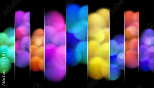 digital background blends organic light shapes with sharp geometric structure background