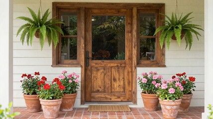 window with flowers