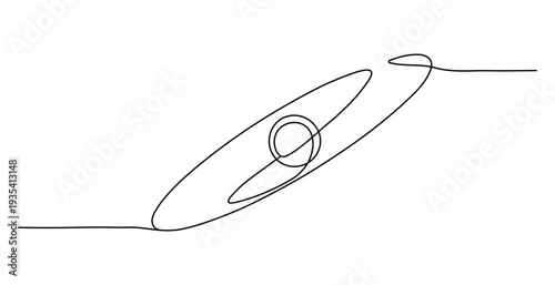 Simple black line drawing of a satellite dish on a stand against a white background