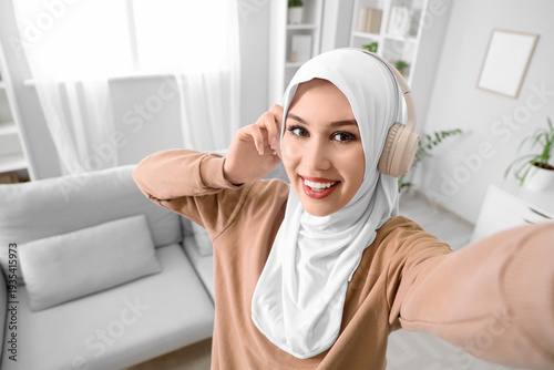 Beautiful young Muslim woma...