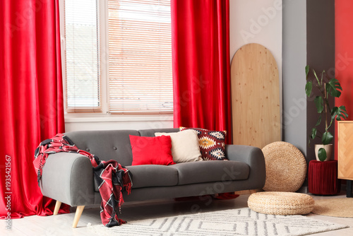Interior of stylish living ...