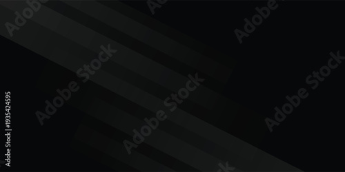 Black abstract background. Elegant dark diagonal shape elements.
