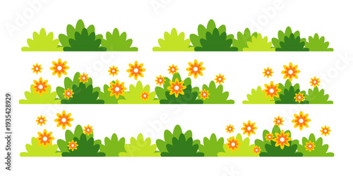 green grass illustration, sustainable grass nature, grass design in flat style