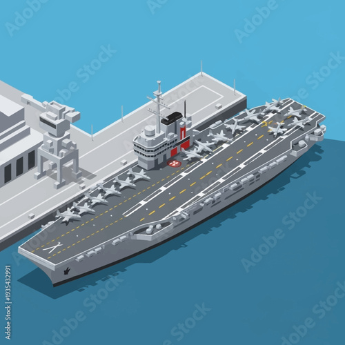 Aircraft Carrier Ship Naval Vessel Sea.