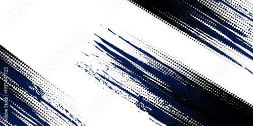 Abstract halftone wave dots background. Futuristic twisted grunge pattern, dots, circles. Vector modern optical pop art texture for posters, business cards and etc