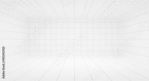 Architectural Blueprint Drawing of a Building Design.