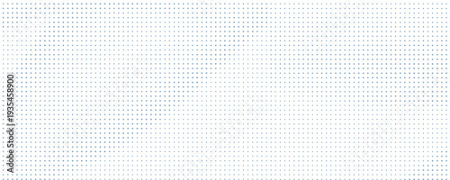 Flowing dots particles wave pattern halftone gradient curve shape isolated on white background. Vector in concept of technology, science, music, modern.